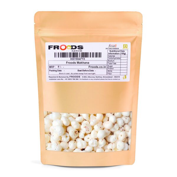 Froods Makhana, The Ultimate Healthy Snack - Jumbo Sized