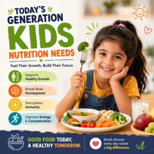 Today's Generation Kids Nutrition Needs